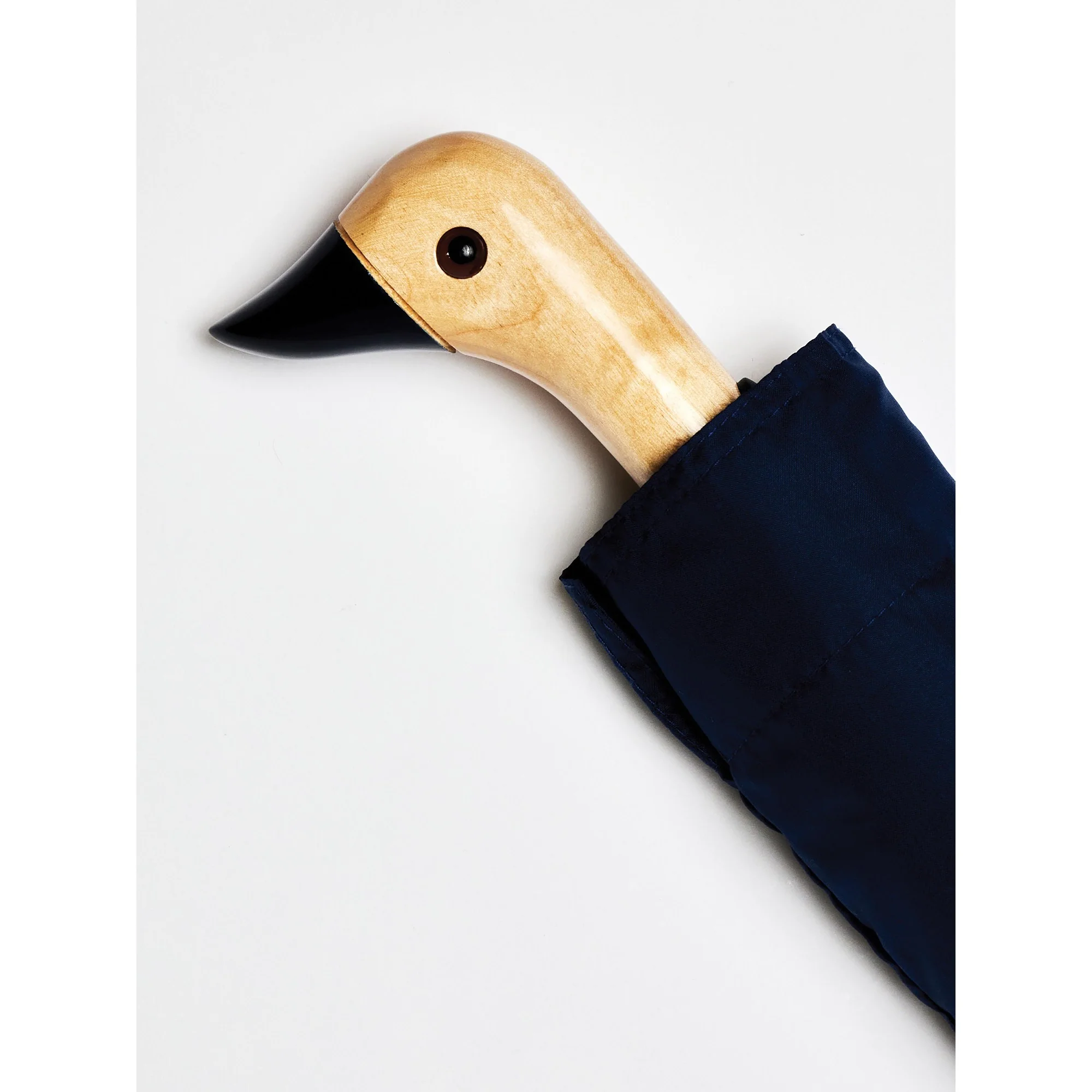 ORIGINAL DUCKHEAD - NAVY COMPACT ECO-FRIENDLY WIND RESISTANT UMBRELLA - Image 3