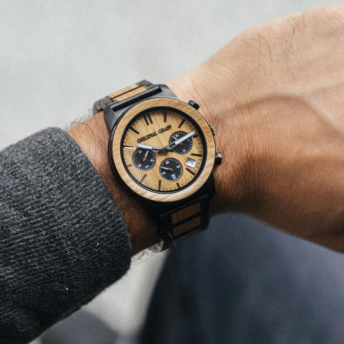 ORIGINAL GRAIN - WHISKY BLACK BARREL CHRONO 42MM - Image 3