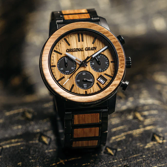 ORIGINAL GRAIN - WHISKY BLACK BARREL CHRONO 42MM - Image 4