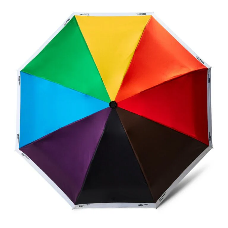 PANTONE - PRIDE FOLDING UMBRELLA IN CASE - Image 3