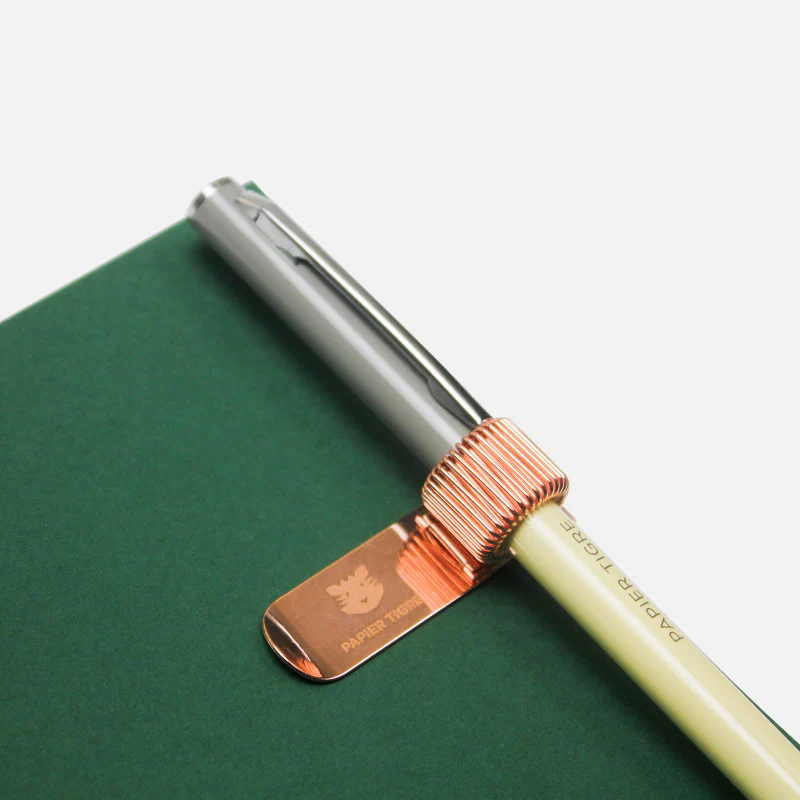 PAPIER TIGRE - PEN HOLDER/CLIP | ROSE GOLD - Image 2