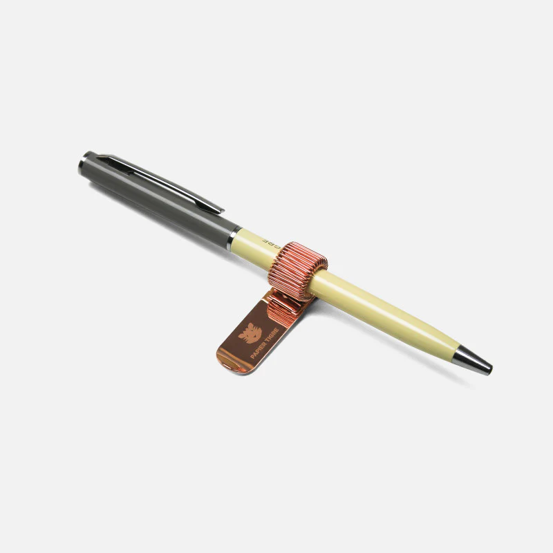 PAPIER TIGRE - PEN HOLDER/CLIP | ROSE GOLD - Image 4