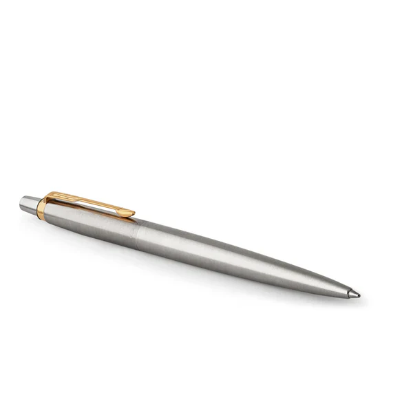 PARKER - JOTTER STAINLESS STEEL GOLD TRIM BALL POINT PEN - Image 3