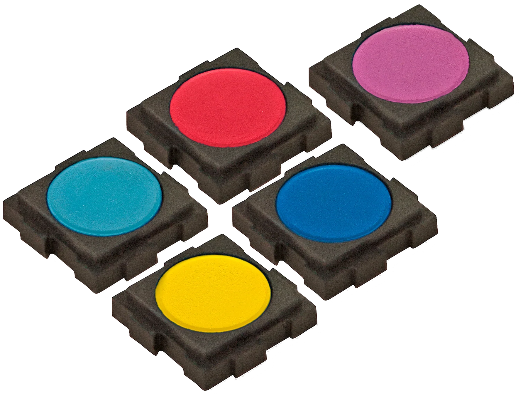 PETER PAUPER PRESS - STUDIO SERIES DRY GOUACHE PAINT SET | 12 OPAQUE WATERCOLOR PAINTS - Image 2