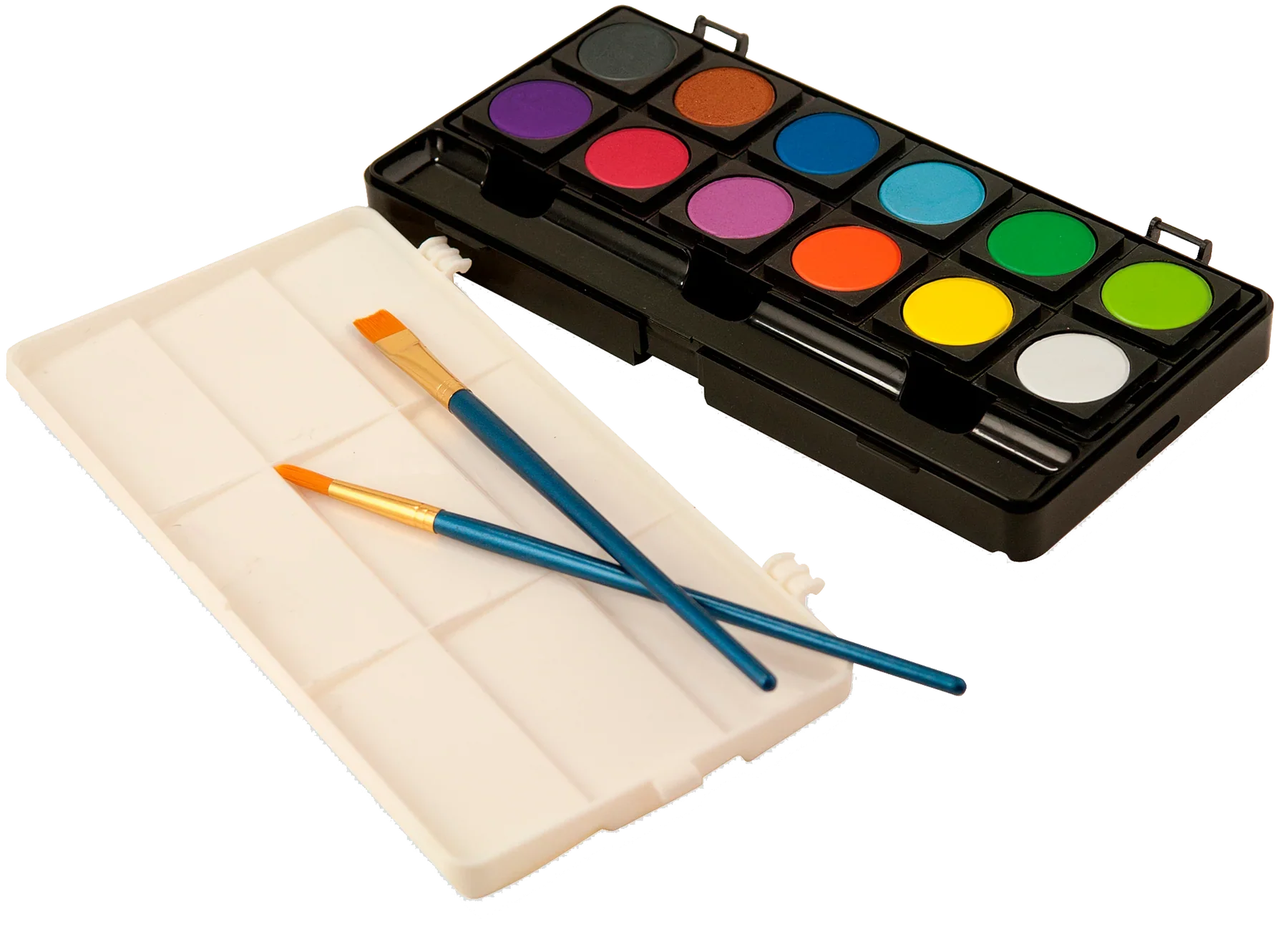 PETER PAUPER PRESS - STUDIO SERIES DRY GOUACHE PAINT SET | 12 OPAQUE WATERCOLOR PAINTS - Image 3