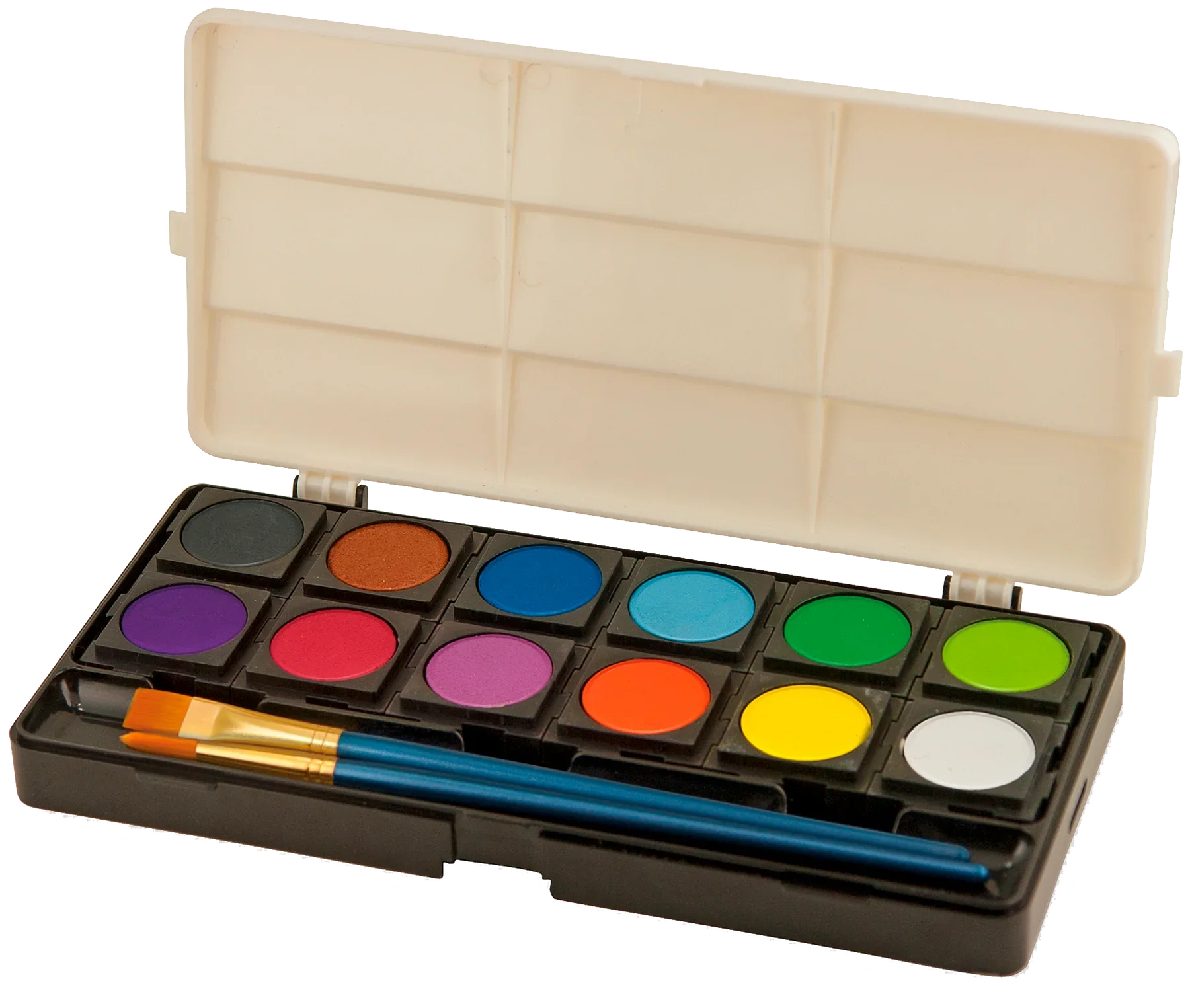 PETER PAUPER PRESS - STUDIO SERIES DRY GOUACHE PAINT SET | 12 OPAQUE WATERCOLOR PAINTS - Image 4