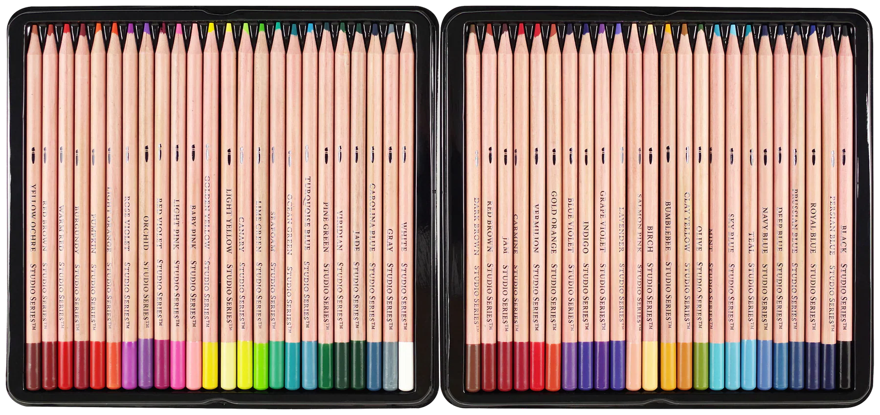 PETER PAUPER PRESS - STUDIO SERIES WATERCOLOR PENCIL SET (48) - Image 2