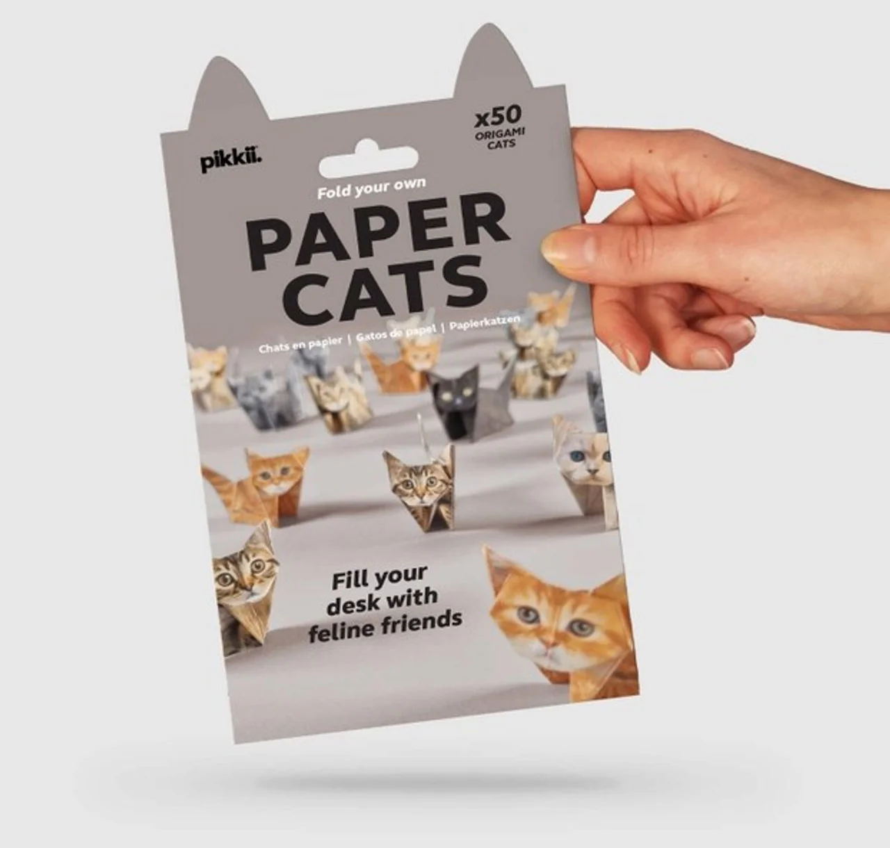 PIKKII - PAPER CATS | ORIGAMI CAT KIT - Image 4