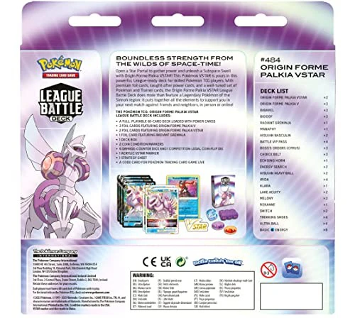 POKEMON - POKEMON TCG | ORIGIN FORME PALKIA VSTAR LEAGUE BATTLE DECK - Image 4