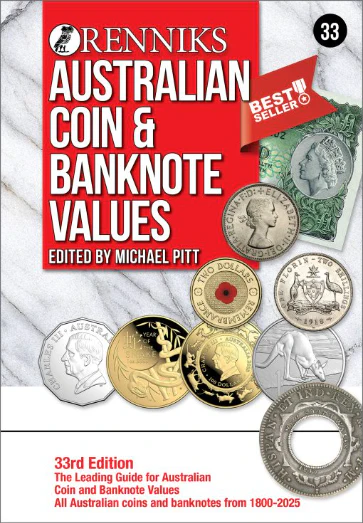 RENNIKS - RENNIKS AUSTRALIAN COIN & BANKNOTE VALUES | 33RD EDITION (HARDCOVER) - Image 13