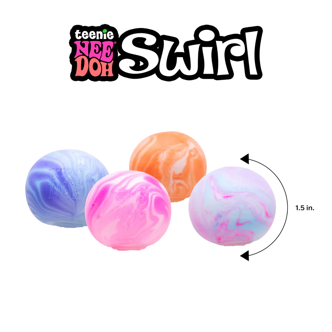 SCHYLLING - SWIRL TEENIE (MULTI-PACK) NEE DOH (PRE-ORDER | MID-LATE MAY DELIVERY*) - Image 3