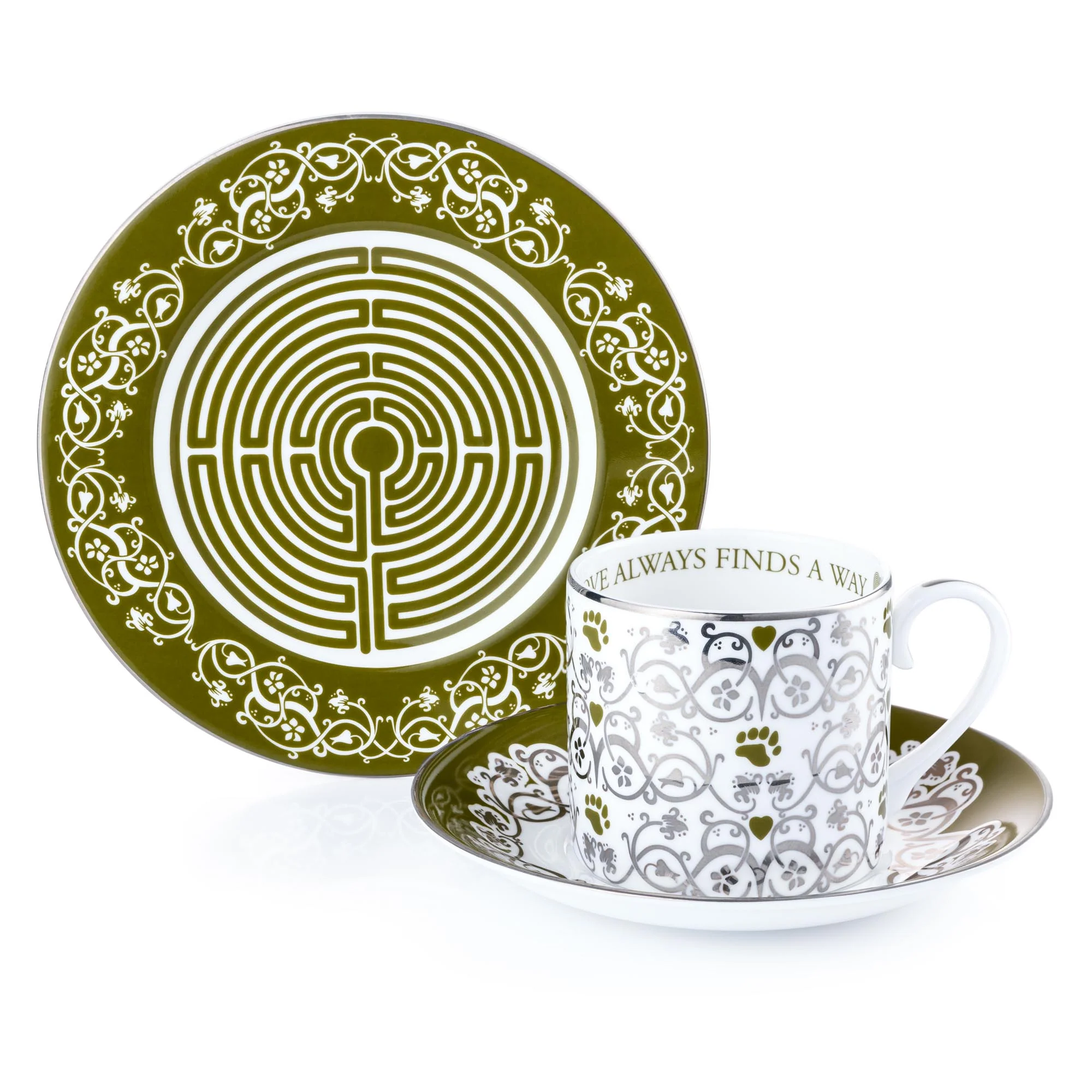 THE ENGLISH LADIES CO - CHARLIE BEARS | LABYRINTH PLATE - Image 3