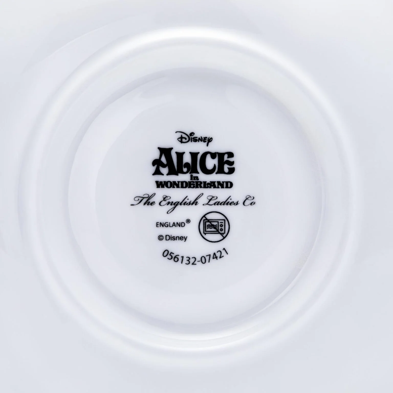 THE ENGLISH LADIES CO - DISNEY PRINCESS | ALICE IN WONDERLAND | ALICE | CUP & SAUCER - Image 4