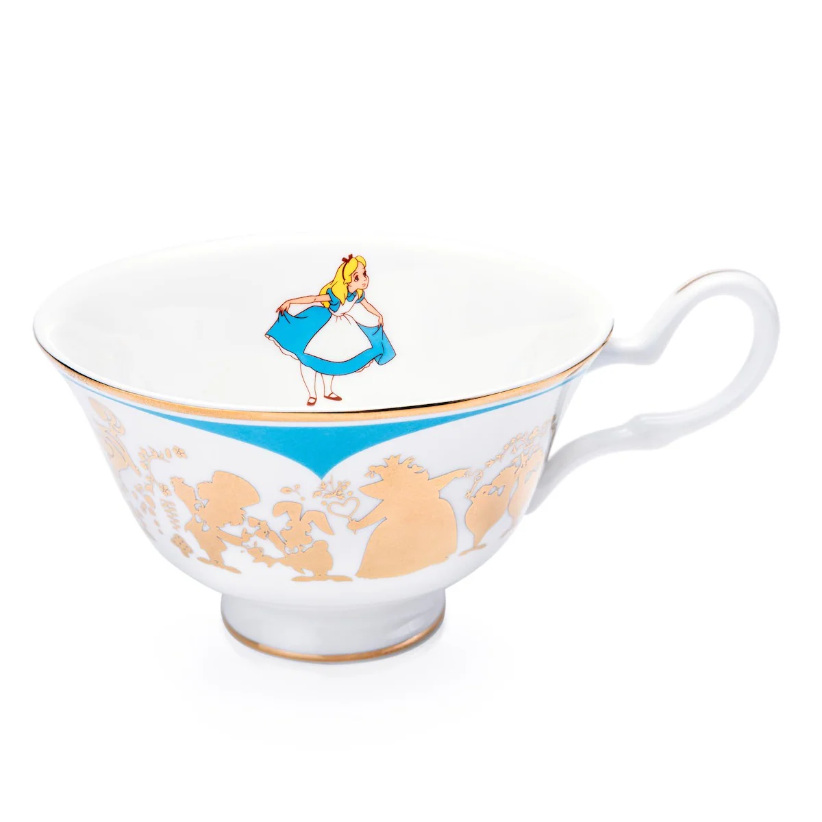 THE ENGLISH LADIES CO - DISNEY PRINCESS | ALICE IN WONDERLAND | ALICE | CUP & SAUCER - Image 7