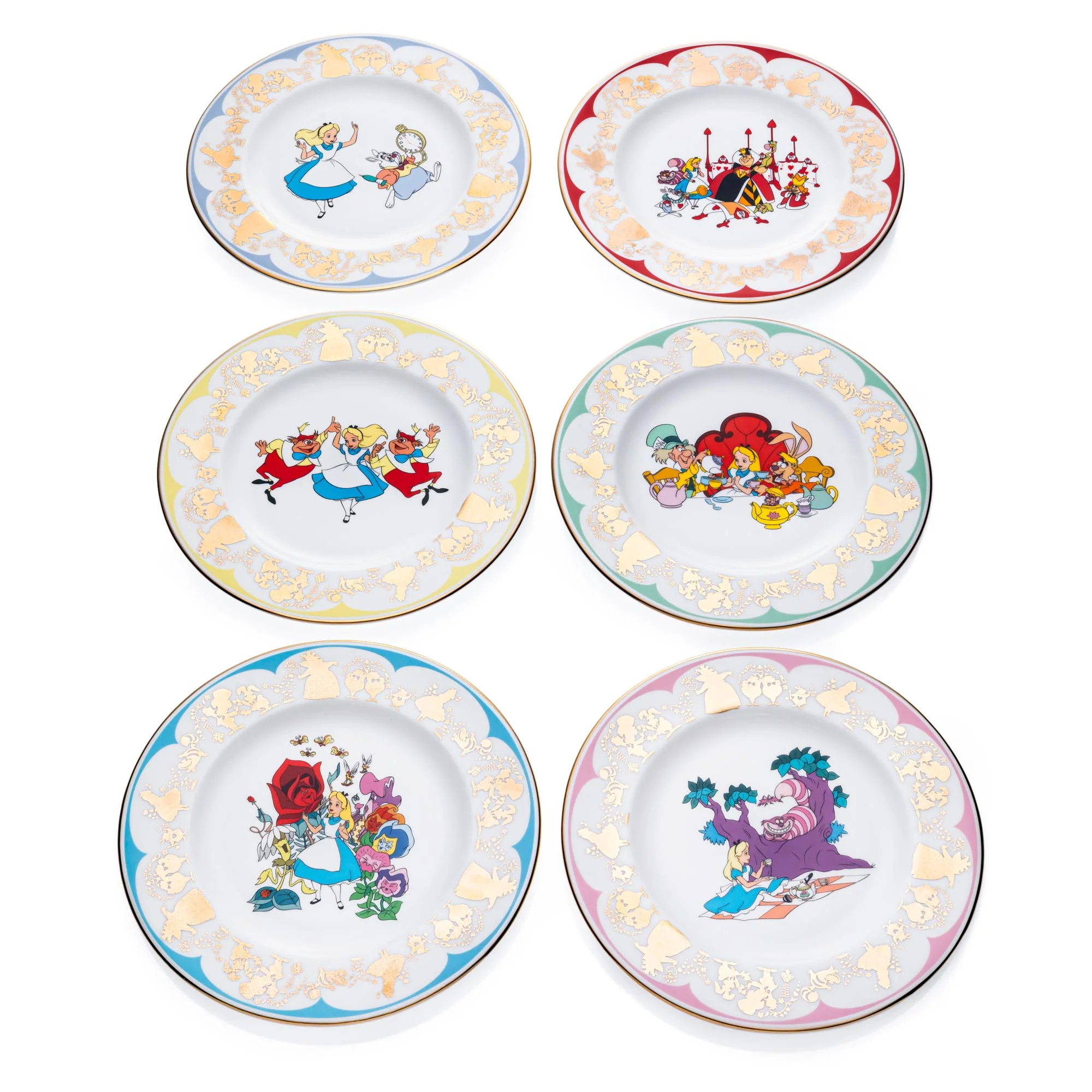 THE ENGLISH LADIES CO - DISNEY PRINCESS | ALICE IN WONDERLAND | ALICE | PLATE - Image 2