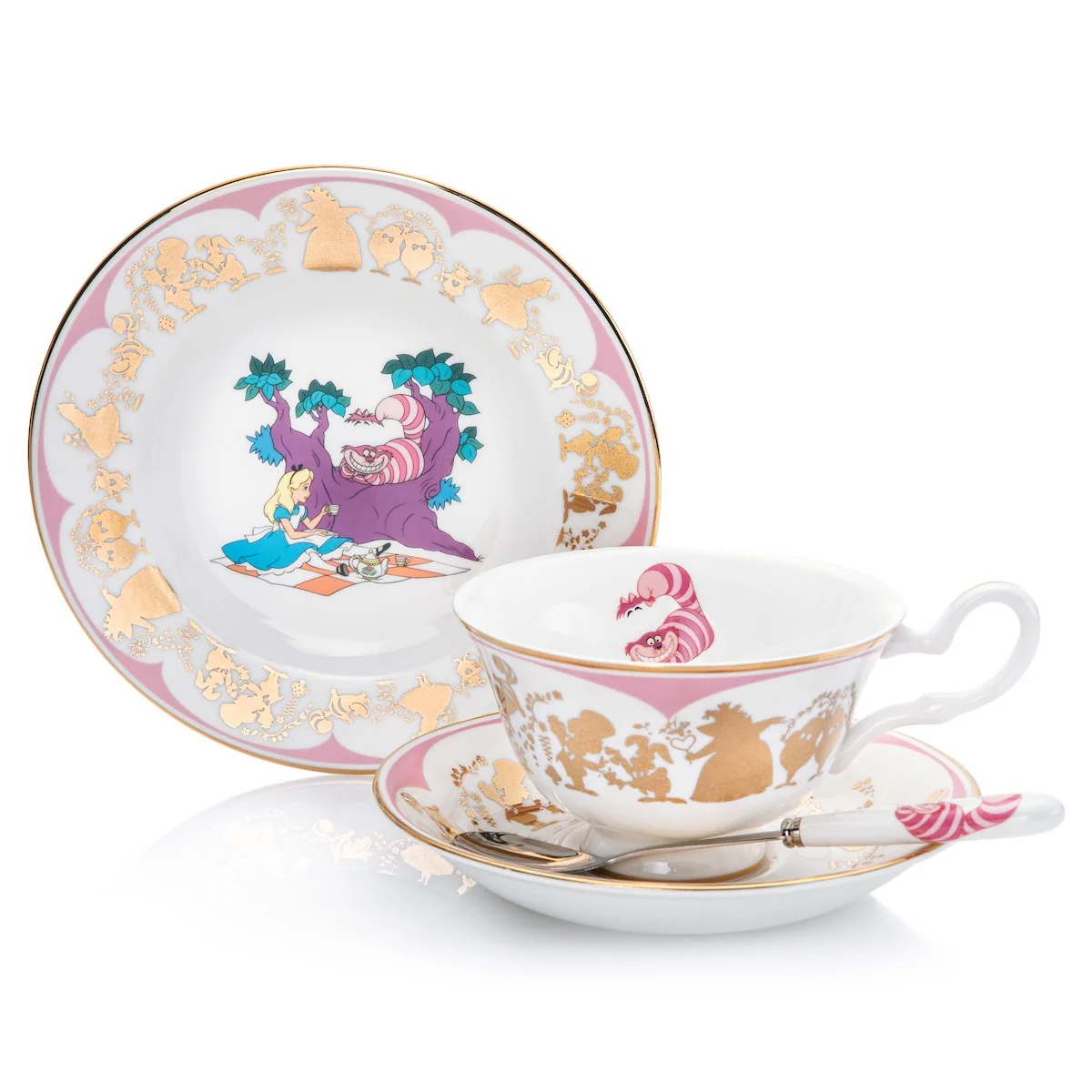 THE ENGLISH LADIES CO - DISNEY PRINCESS | ALICE IN WONDERLAND | CHESHIRE CAT | SPOON - Image 4