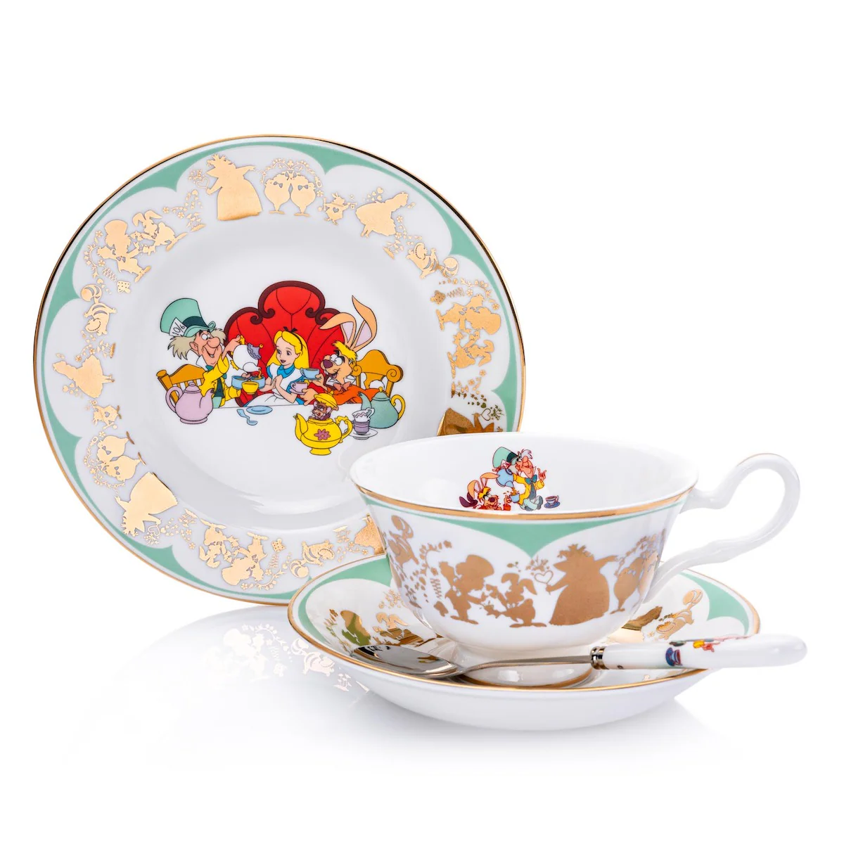 THE ENGLISH LADIES CO - DISNEY PRINCESS | ALICE IN WONDERLAND | MAD HATTER | PLATE - Image 4