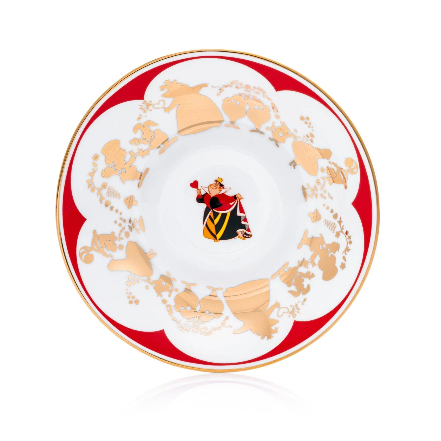 THE ENGLISH LADIES CO - DISNEY PRINCESS | ALICE IN WONDERLAND | QUEEN OF HEARTS | CUP & SAUCER - Image 3