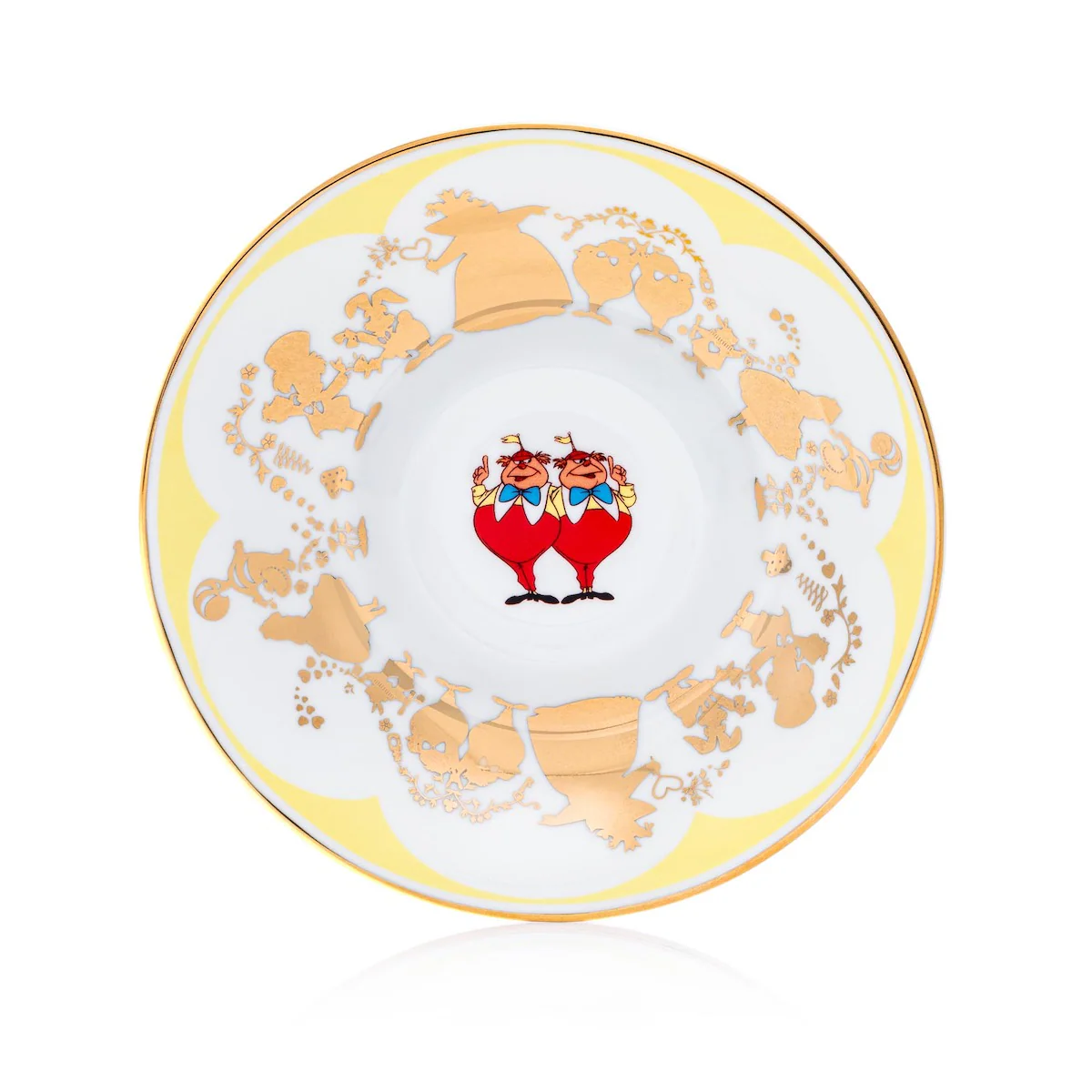 THE ENGLISH LADIES CO - DISNEY PRINCESS | ALICE IN WONDERLAND | TWEEDLEDUM AND TWEEDLEDEE | CUP & SAUCER - Image 3