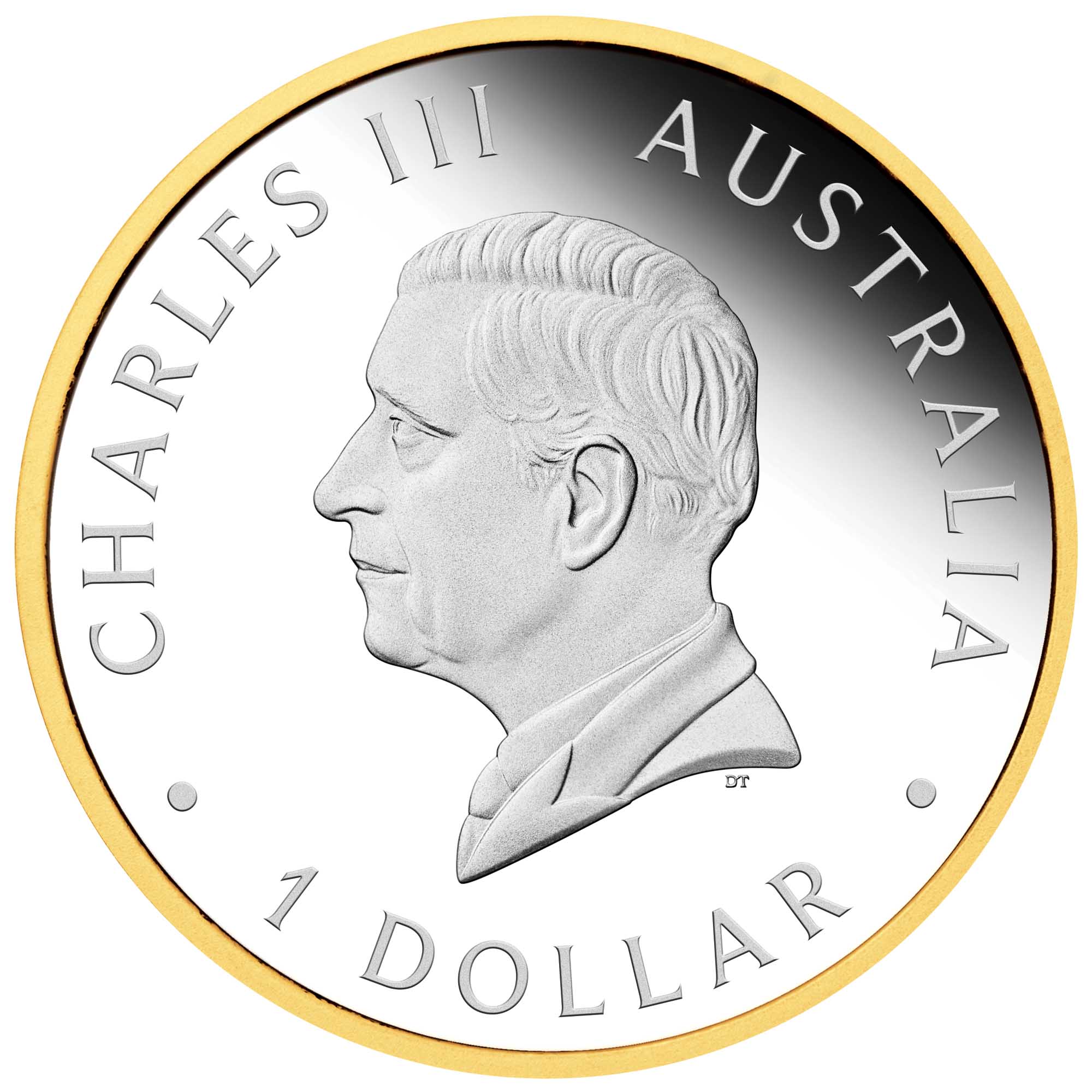 THE PERTH MINT - 40TH ANNIVERSARY OF THE AUSTRALIAN NUGGET GOLD COIN PROGRAM 2026 | 1OZ SILVER PROOF GILDED COIN - Image 3