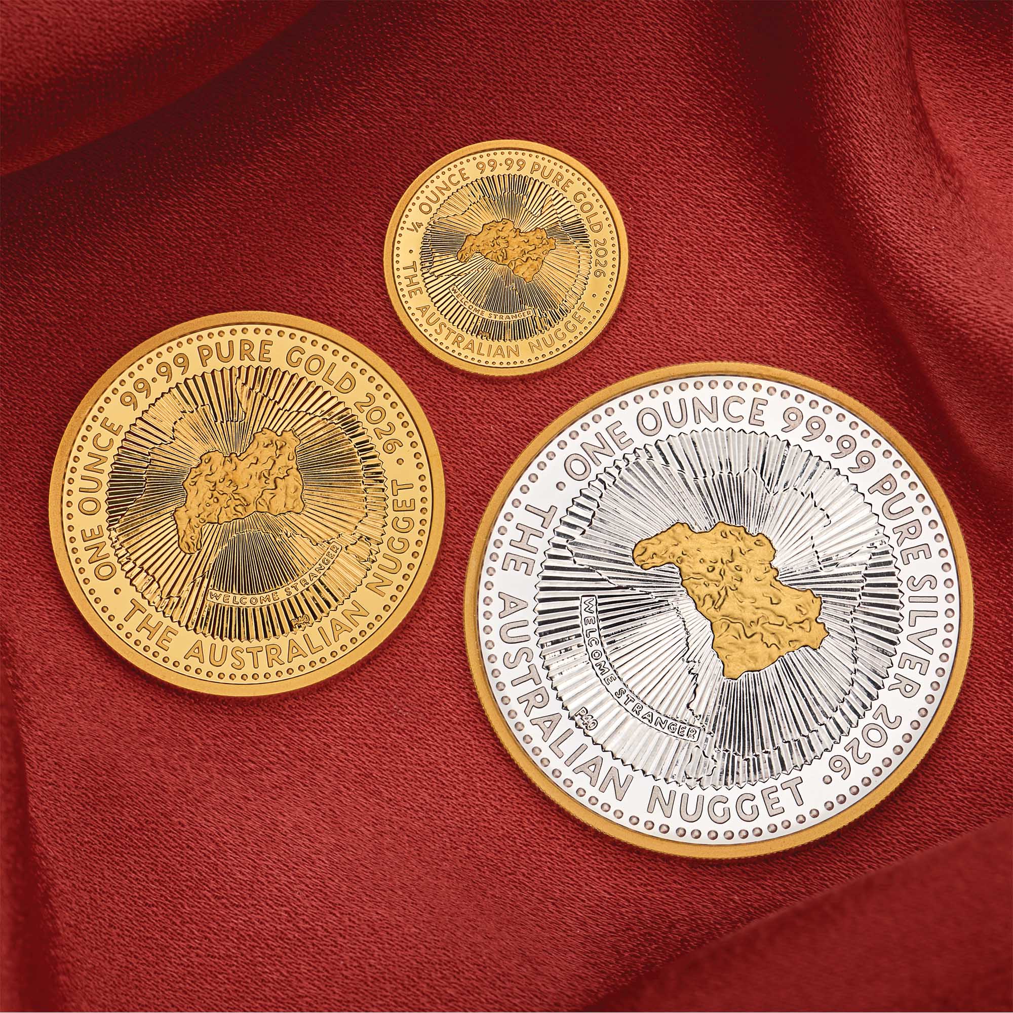 THE PERTH MINT - 40TH ANNIVERSARY OF THE AUSTRALIAN NUGGET GOLD COIN PROGRAM 2026 | 1OZ SILVER PROOF GILDED COIN - Image 5