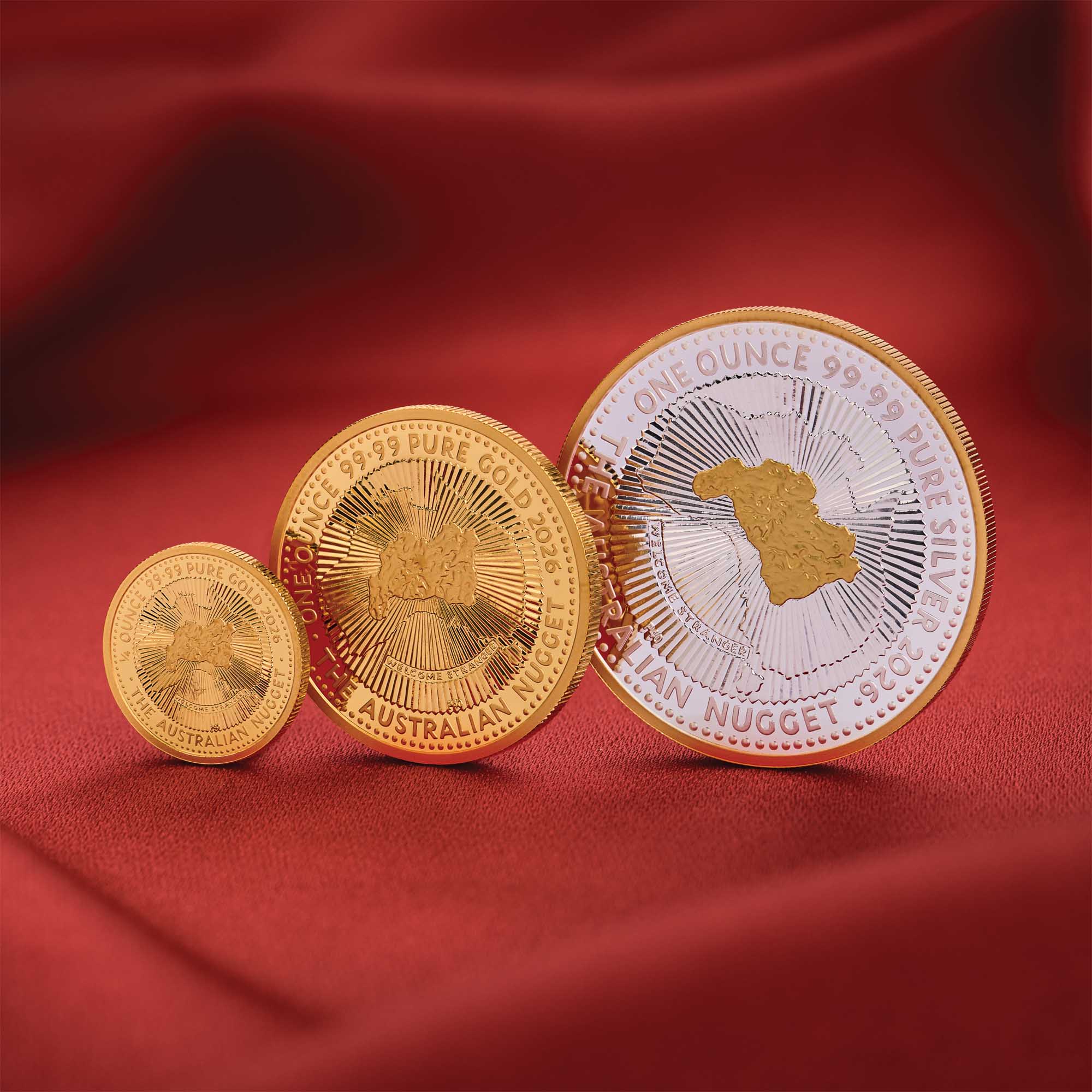 THE PERTH MINT - 40TH ANNIVERSARY OF THE AUSTRALIAN NUGGET GOLD COIN PROGRAM 2026 | 1OZ SILVER PROOF GILDED COIN - Image 6