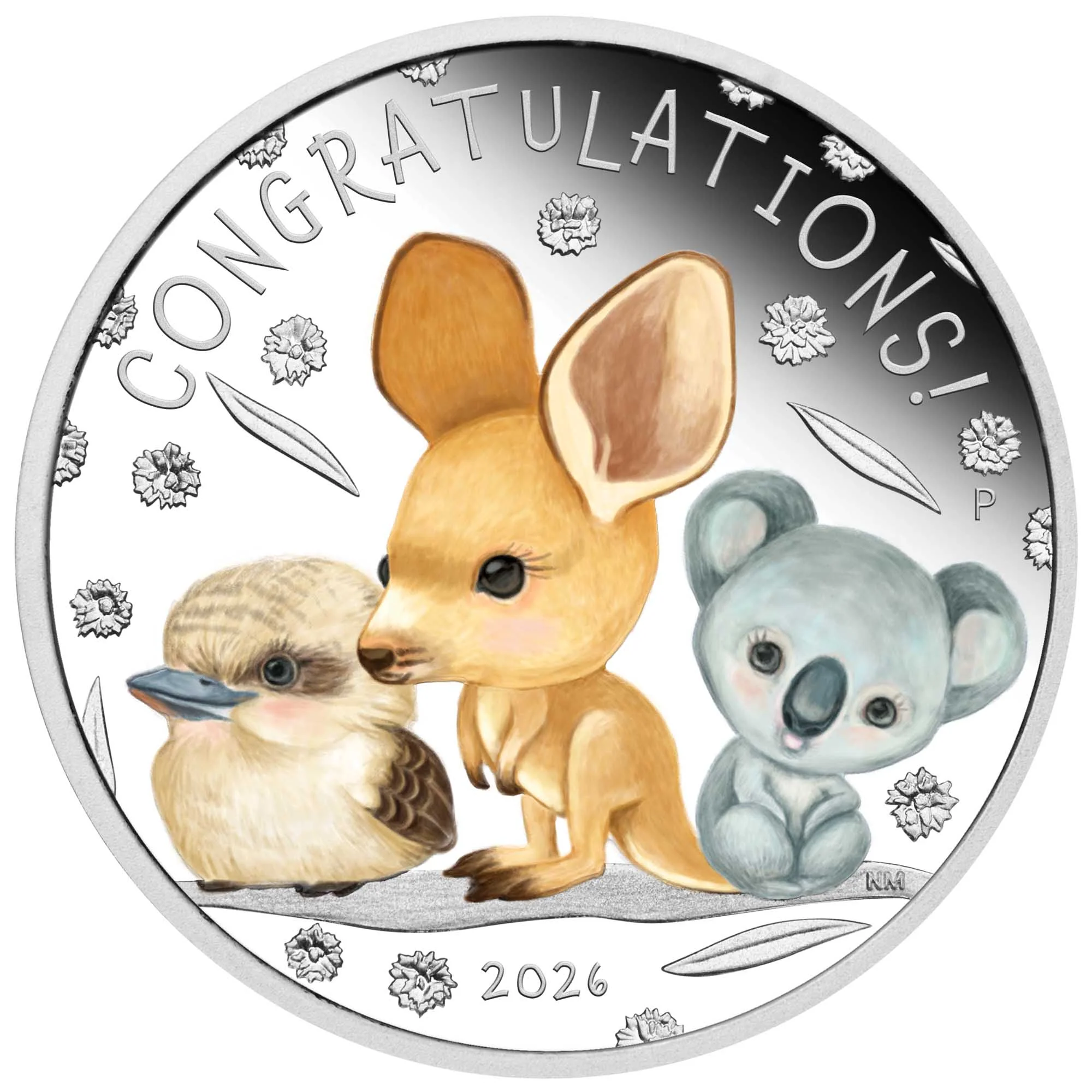 THE PERTH MINT - NEWBORN BABY 2026 1/2OZ SILVER PROOF COLOURED COIN IN CARD - Image 5