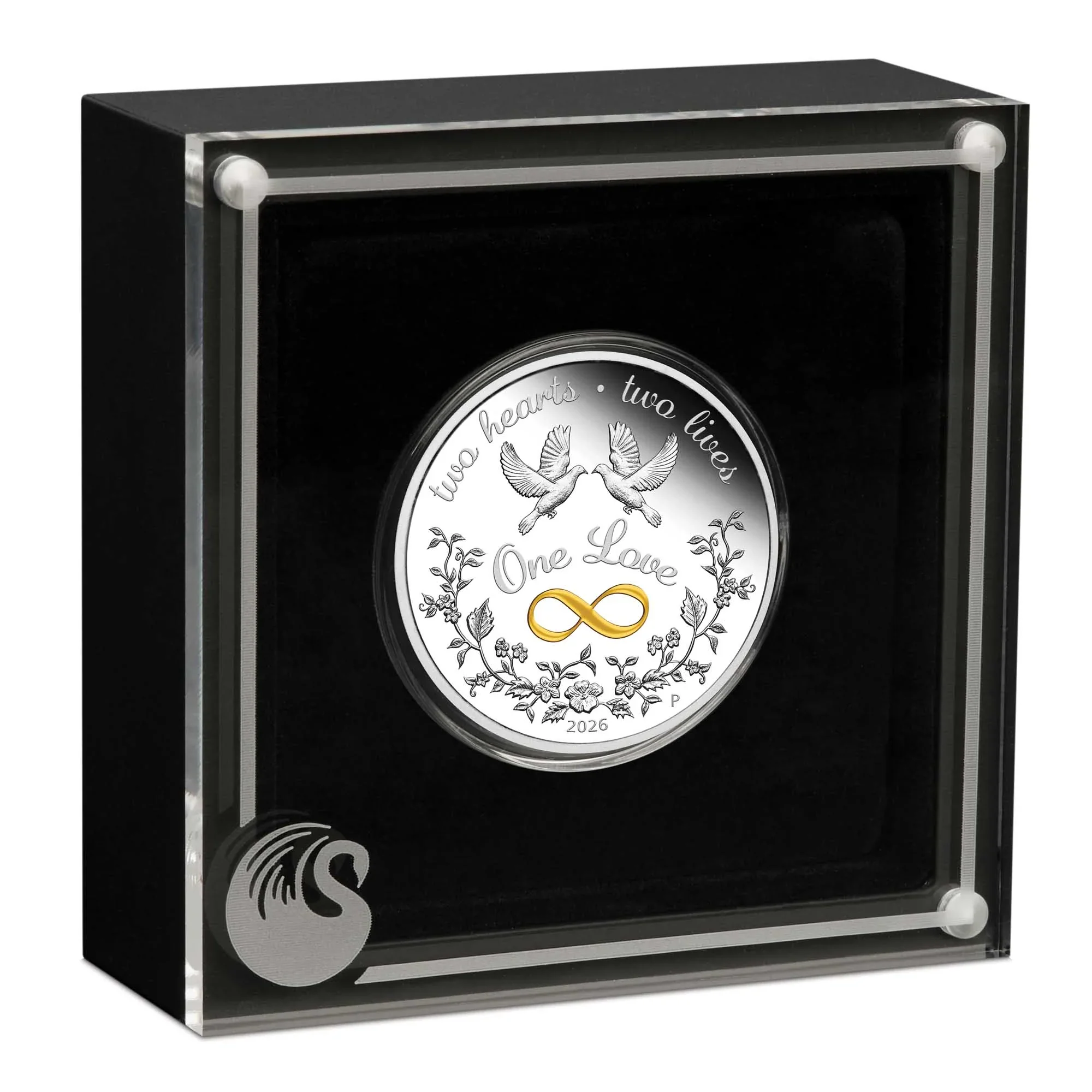 THE PERTH MINT - ONE LOVE 2026 1OZ SILVER PROOF COIN - Image 3