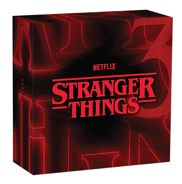 THE PERTH MINT - STRANGER THINGS | SEASON 3 2026 1OZ SILVER COLOURED RECTANGULAR COIN - Image 2