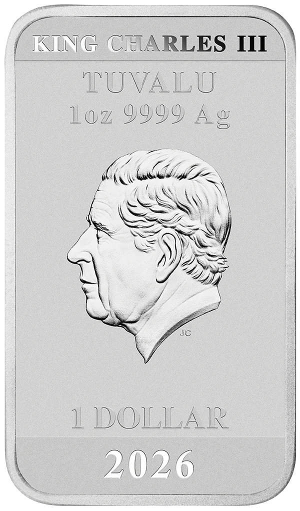 THE PERTH MINT - STRANGER THINGS | SEASON 3 2026 1OZ SILVER COLOURED RECTANGULAR COIN - Image 4