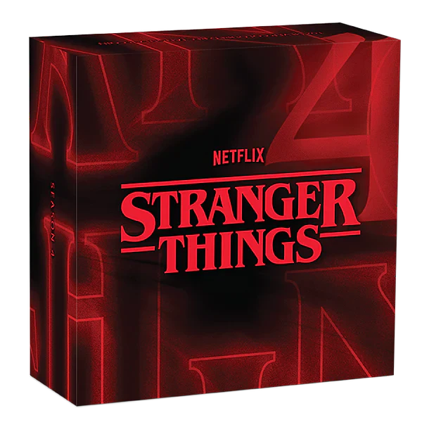 THE PERTH MINT - STRANGER THINGS | SEASON 4 2026 1OZ SILVER COLOURED RECTANGULAR COIN - Image 2