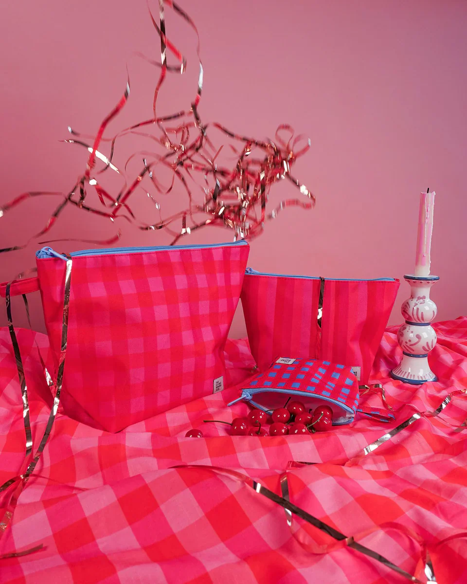 THE SOMEWHERE CO - HANDY POUCH TRIO | CHERRY PIE - Image 8
