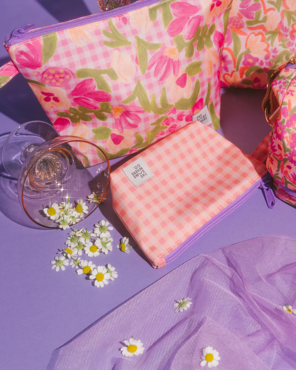THE SOMEWHERE CO - HANDY POUCH TRIO | PETAL PARTY - Image 3