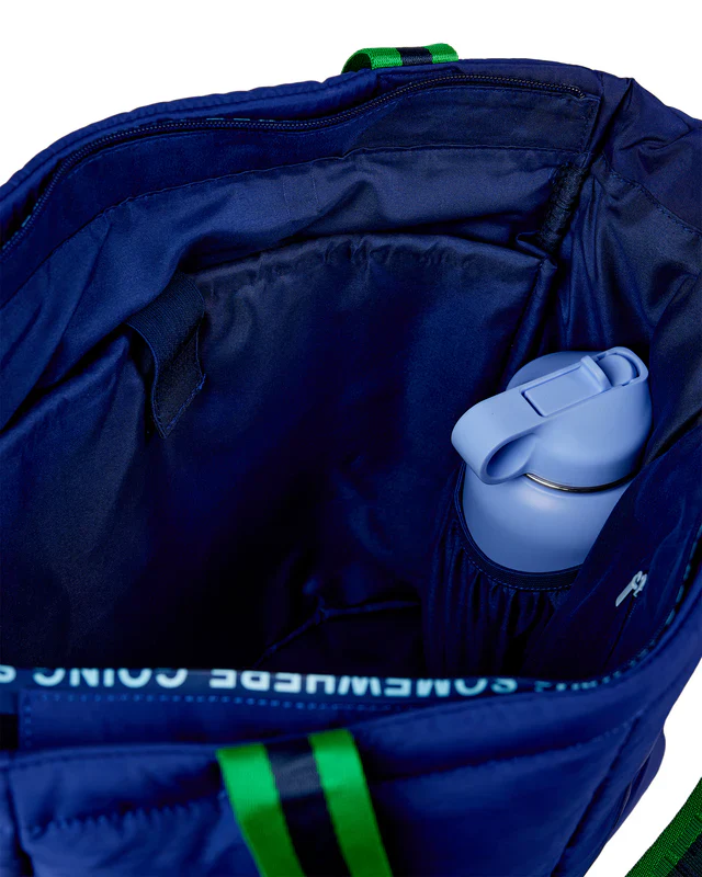 THE SOMEWHERE CO - MARSHMALLOW LARGE TOTE | HAMPTONS - Image 5