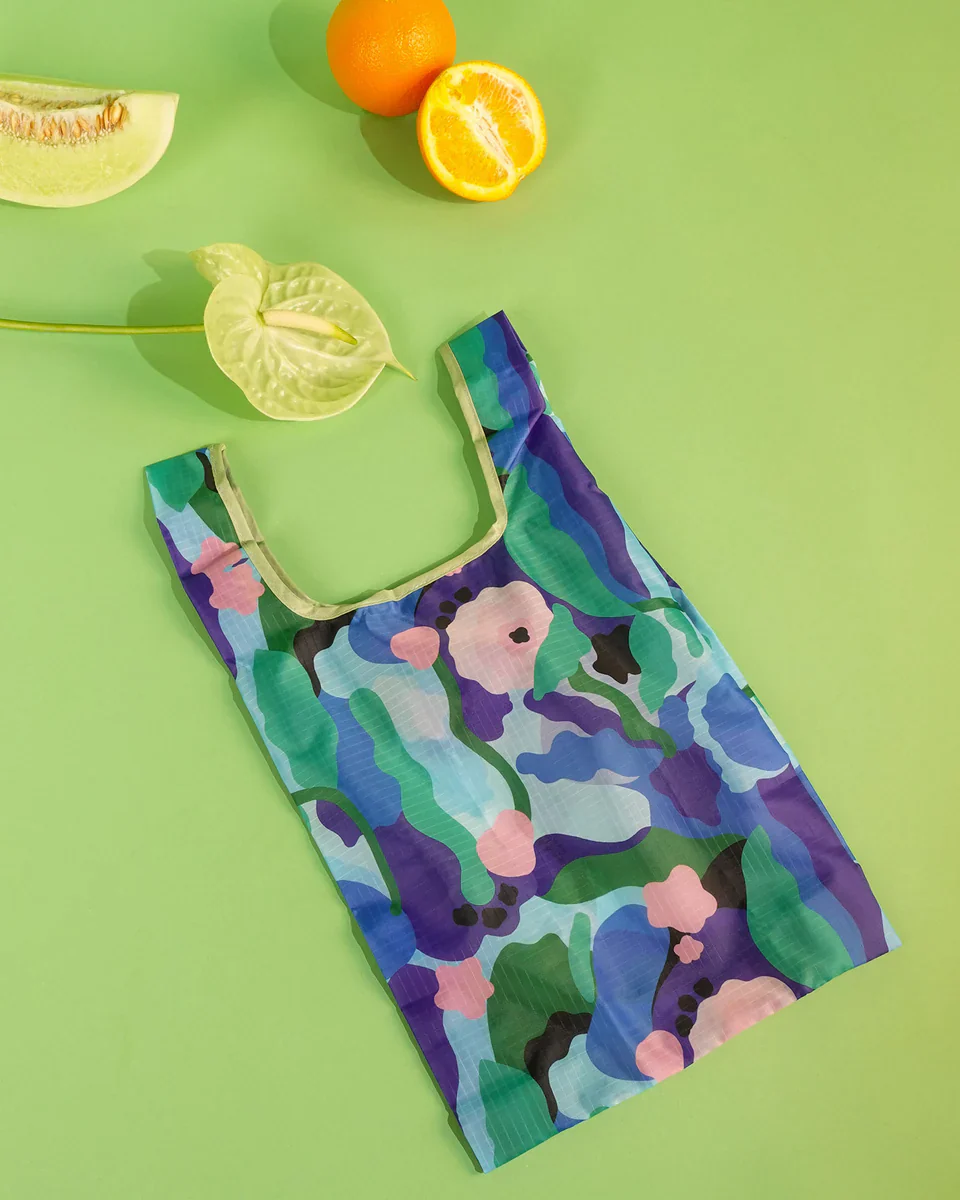 THE SOMEWHERE CO - SMALL REUSABLE SHOPPING BAG | HONEYDEW - Image 6