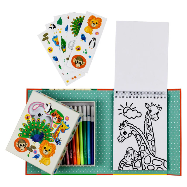 TIGER TRIBE - COLOURING SET | ZOO - Image 2
