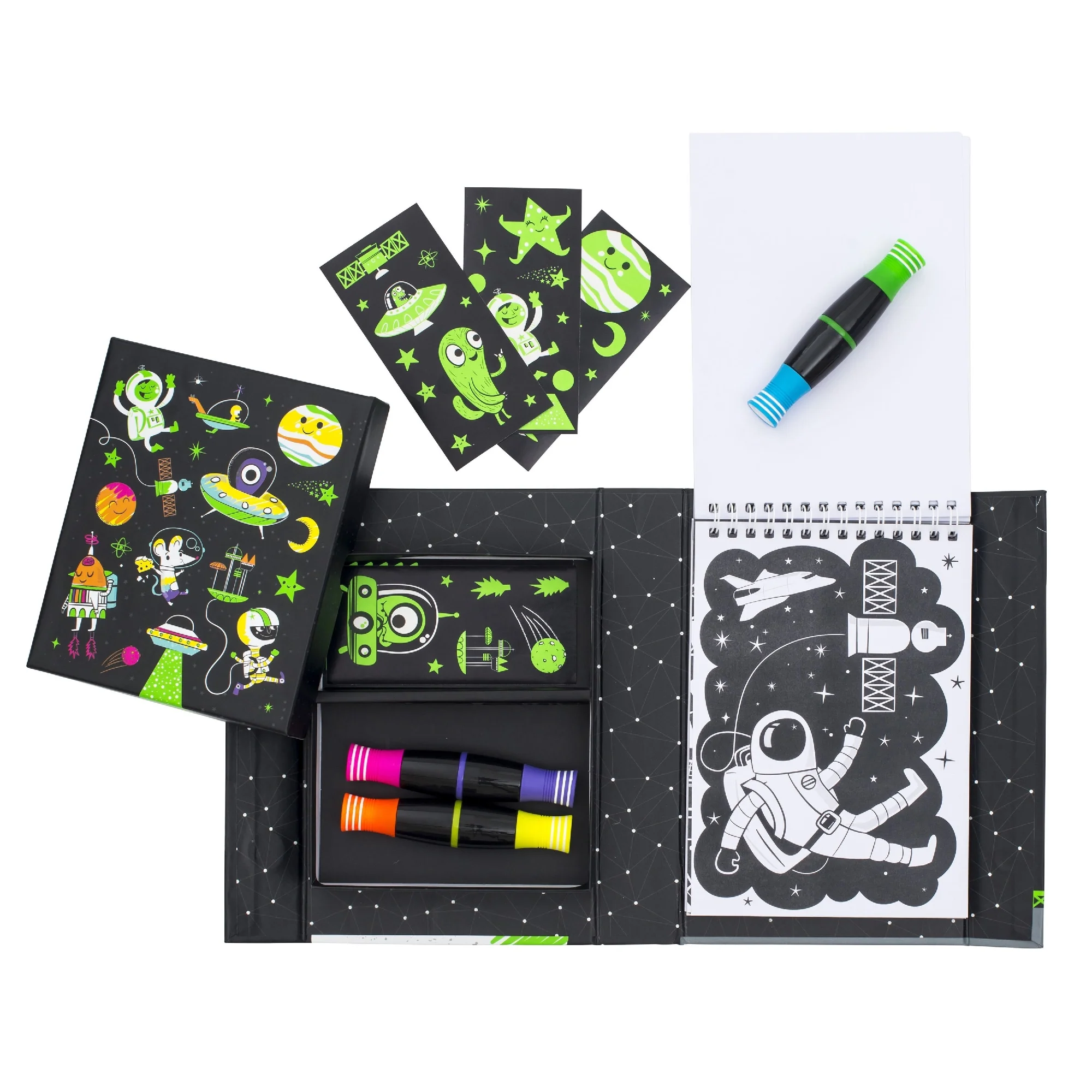 TIGER TRIBE - NEON COLOURING SET | OUTER SPACE - Image 3