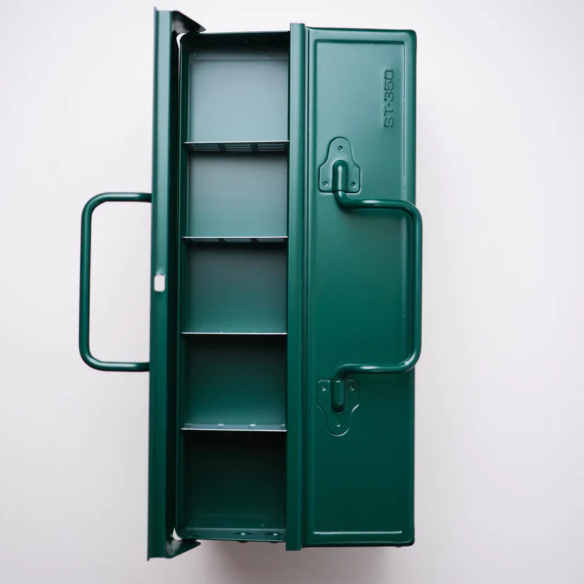 TOYO STEEL - CANTILEVER SHAPE TOOLBOX | ST-350 | ANTIQUE GREEN - Image 2