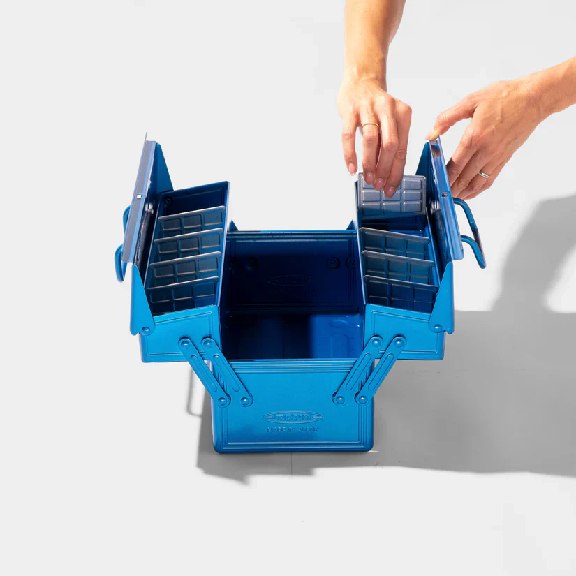 TOYO STEEL - CANTILEVER SHAPE TOOLBOX | ST-350 | BLUE - Image 4