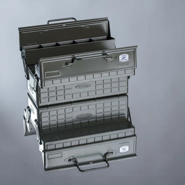 TOYO STEEL - CANTILEVER SHAPE TOOLBOX | ST-350 | MOSS GREEN - Image 3