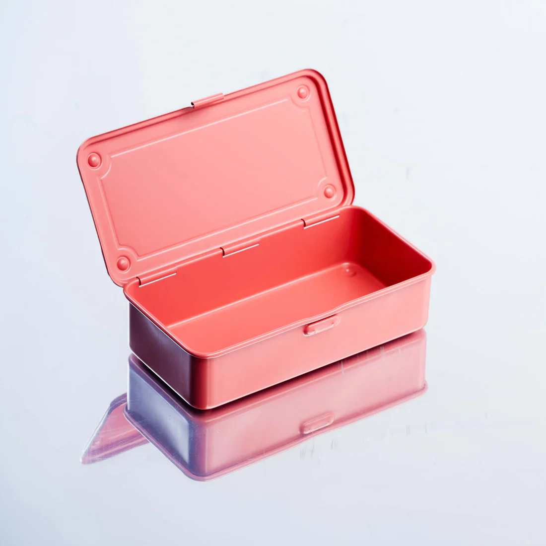 TOYO STEEL - TRUNK SHAPE TOOLBOX | T-190 | LIVING CORAL - Image 5
