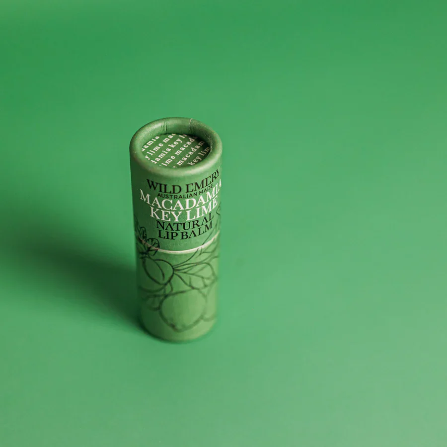 WILD EMERY - NATURAL LIP BALM | MACADAMIA KEY LIME - Image 6