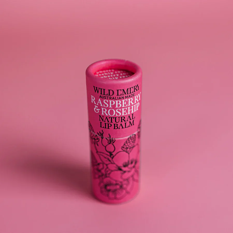 WILD EMERY - NATURAL LIP BALM | RASPBERRY & ROSEHIP - Image 5