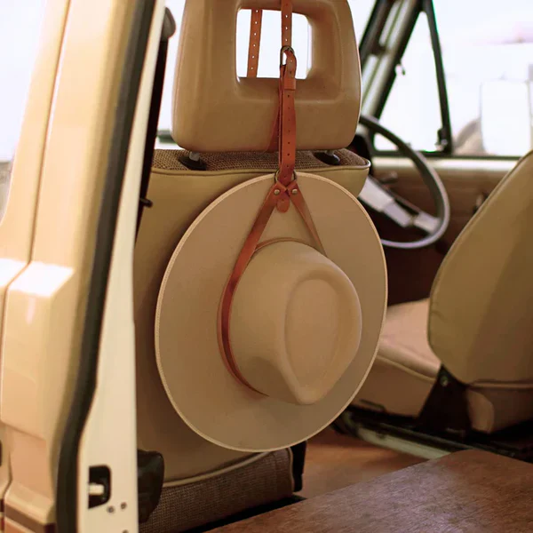 WILL + BEAR - HAT HOLDER | LEATHER TRAVEL STRAP - Image 4