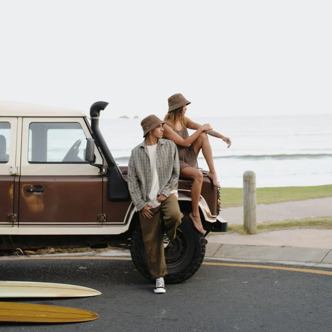 WILL + BEAR - LITTLE BILLIE | REMOVABLE STRING BUCKET HAT - Image 6