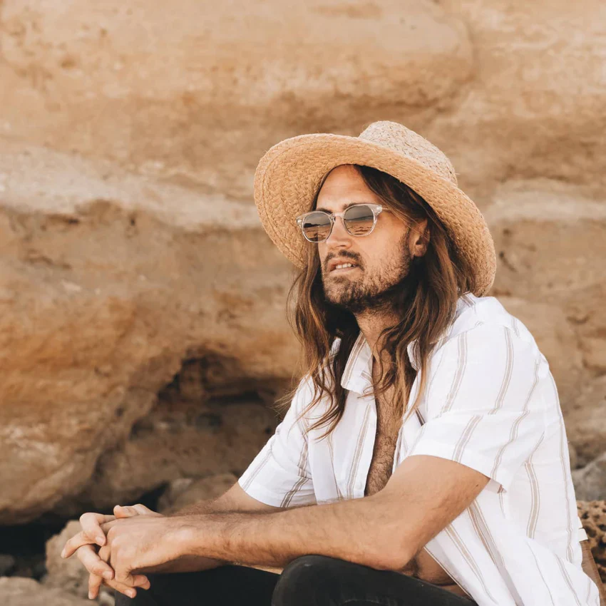 WILL + BEAR - RIVER SAND | MEN’S & WOMEN’S STRAW HAT - Image 3