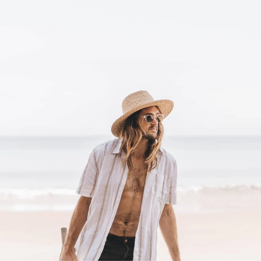 WILL + BEAR - RIVER SAND | MEN’S & WOMEN’S STRAW HAT - Image 6