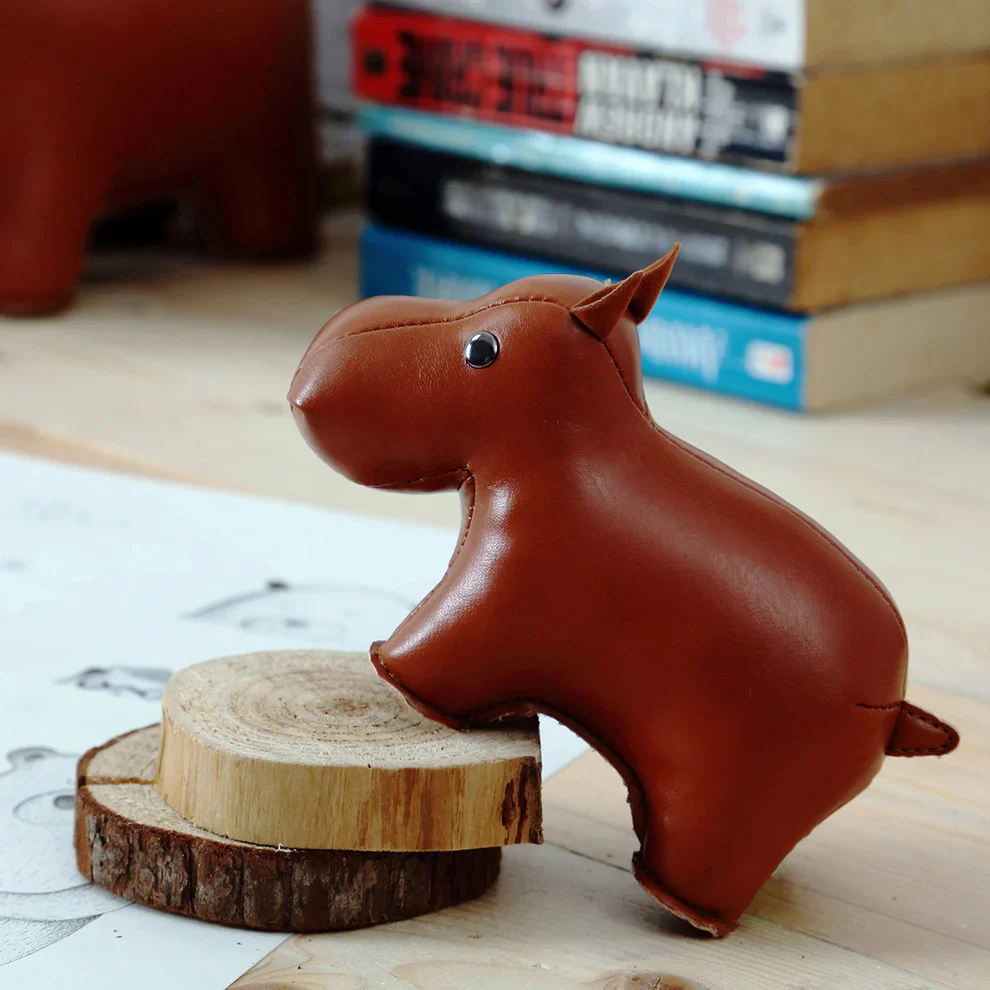 ZUNY - PAPERWEIGHT CLASSIC HIPPO TAN - Image 4